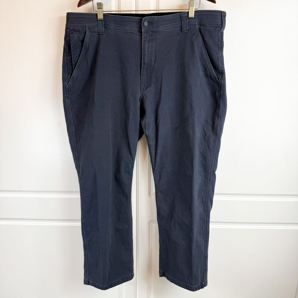 Caterpillar CAT Multi Pocket Flex Waistband Utility Work Pants Blue 40x30
